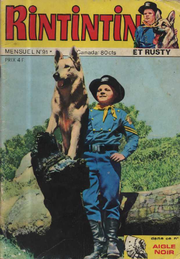 Scan de la Couverture Rintintin Rusty n 91